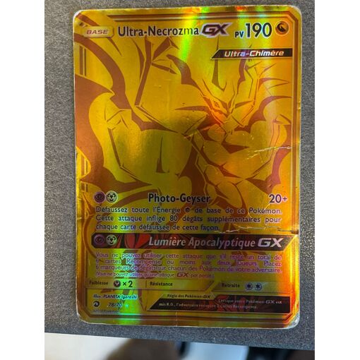 Cartes Pokémon GX Necrozma : les meilleurs prix sur le neuf et l