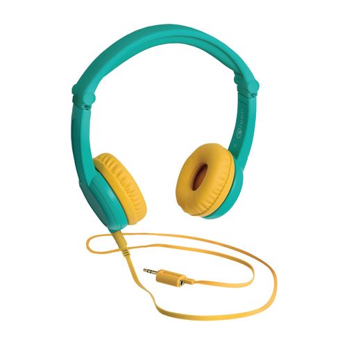 Lunii - Casque audio vert - Compatible avec Ma Fabrique à Histoires - Pour les enfants de 3 à 8 ans