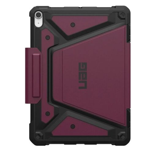 Uag Étui De Téléphone Portefeuille Metropolis Se Ipad Air 11 Inch (2024) M2 / Air 5 (2022) / Air 4 (2020) Bordeaux