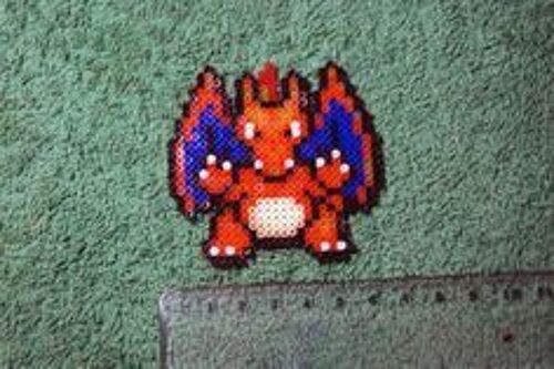 Pokémon Dracofeu- Perler Hama 