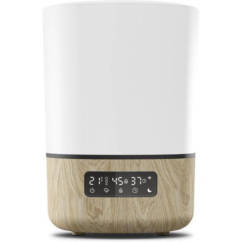 CHECARZHN--NO1-Humidificateur Breathe De, Humidificateur Intelligent Pour Bébé, Avec Brume Et Huille Pour Bébé, Partie De La Gamme Connected Home De - Compatible Avec Alexa Et Google Assistant