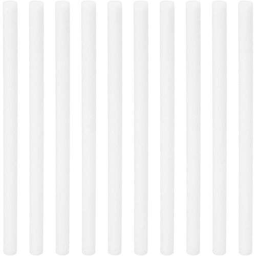 CHECARZHN--NO1-0.27"" X 5.31""(7Mm X 135Mm) Humidificateur Bâtons, 10Pcs Coton Filtre Bâtons Recharge Remplacement Mèches Pour Bureau Chambre Voiture Humidificateurs, Blanc