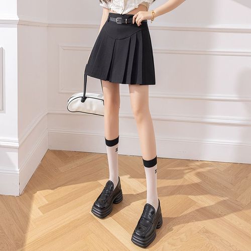 Jupe Plissée Pour Femme, Jupe Courte, Printemps Et Été, Taille Haute, Pour Étudiante, Jupe De Costume Jk, Jupe Trapèze