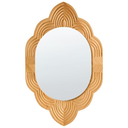 Miroir FRESVILLE 62 cm 100 cm Bois Marron clair
