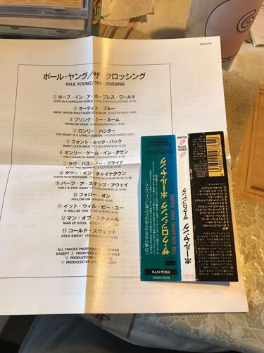 Paul Young… The Crossing….Import Japon 