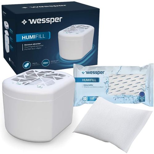 CHECARZHN--NO1-Déshumidificateur D'Air Pour La Maison, Absorbeur D'Humidité Et Anti Odeurs Pour Pièces De 20 M², Incl. 1 Sachet De 250G