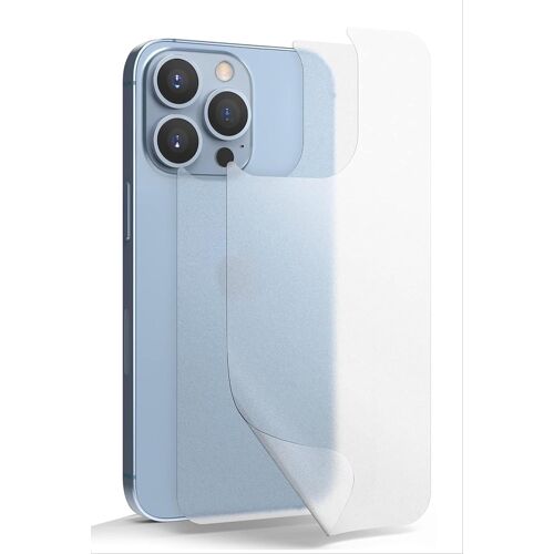 KAL-Arriere Protection Compatible Avec Iphone 12 Pro, Texture Mate Tpu Souple Matériaux De Haute Qualité Iphone 12 Pro Film Protection Arriere - Translucent [2 Pièces]