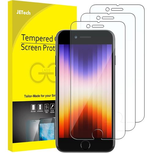 Verre Trempé Pour Iphone Se 3 (2022 3e Génération) 4,7 Pouces,Film Protection Écran,Lot De 3
