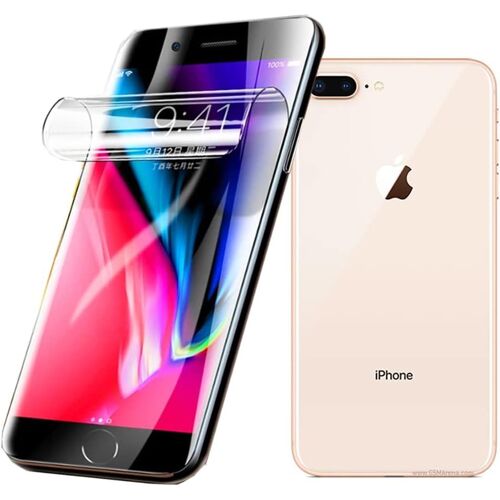 KAL-Pièces Protecteur D'Écran Avant Flexible Pour Iphone 8 Plus/Iphone 7 Plus 5.5" 3D Film Hydrogel Tpu Transparent Empreinte Digitale Débloqué Pas De Verre Trempé
