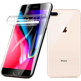 KAL-Pièces Protecteur D'Écran Avant Flexible Pour Iphone 8 Plus/Iphone 7 Plus 5.5" 3D Film Hydrogel Tpu Transparent Empreinte Digitale Débloqué Pas De Verre Trempé