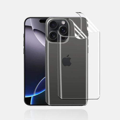 Film Protecteur Arriere Pour Iphone 15, 2pcs Film Hydrogel Arrière Hd Flexible En Tpu Transparent, Films De Protection Hydrogel Arrière Anti-Rayures