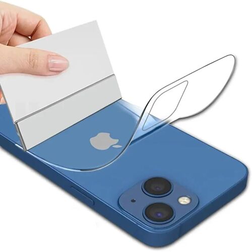 KAL-Pièces Retour Protection Écran Pour Iphone 15 6.1"", Film Protection Arrière En Hydrogel Transparent Tpu Souple Sans BullesPas De Verre Trempé]