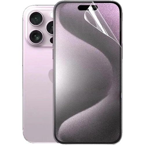 Kal-2pcs Mat Film Hydrogel Pour Iphone 16 (6.1 Pouces), [Antireflets & Anti-Empreintes Digitales] Flexible Tpu Film De Protection D'écran
