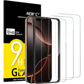 Kal-Lot De 3, Verre Trempé Pour Iphone 16 Pro (6,3 Pouces) Film En Protection Écran Efficace Contre Les Rayures -Ultra Résistant -Hd Transparent -Outil D'installation Facile Inclus
