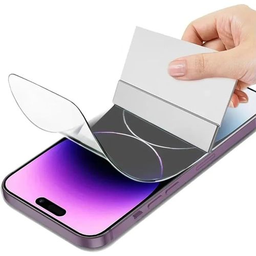 KAL-2 Films Hydrogel Haute Sensibilité Pour Iphone 14 Pro 6.1" Protecteur D'Écran Transparent Flexible Hd Antidéflagrant Fingerprint Unlock Film Hydraulique