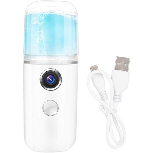 Brumisateur visage nano hydratant USB 30 ml Blanc