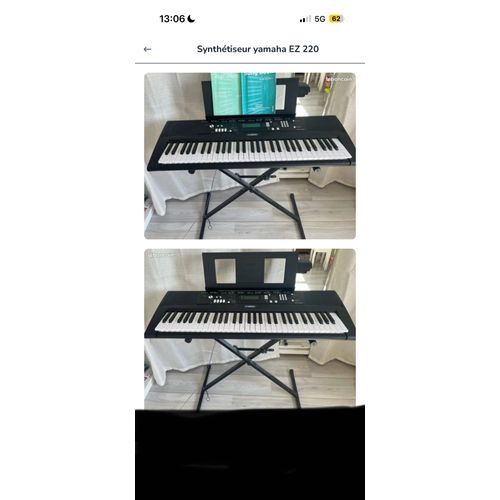 Clavier Ez 220 Yamaha Connecté Ordi Ipad Casque