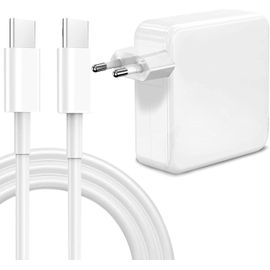 Chargeur Rapide Pour Macbook Pro,Chargeur Rapide Usb C 106w,Compatible Avec Macbook Pro 16.15.14,13,Air 13 Pouces,Ipad 12,9,11 Pouces Et Tous Les Périphériques Usb C,Câble De 2 M