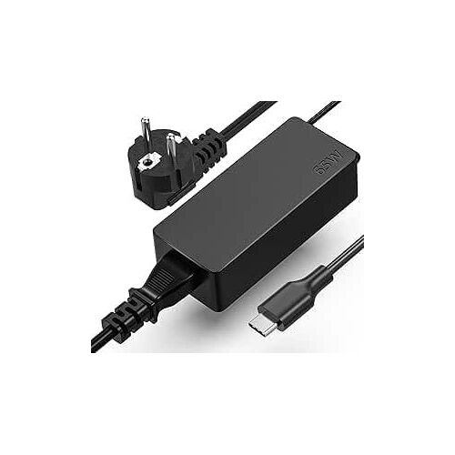KALANKA-Chargeur USB C 65W Compatible avec Lenovo ThinkPad T14 T480 T480s T490 T490s T580 T580s T14S T15 L13 L14 L15 L390 E15 E14 E480 E490 E495 E580 E590 R480 X13 X280 X380 Type C Portable Adaptateu