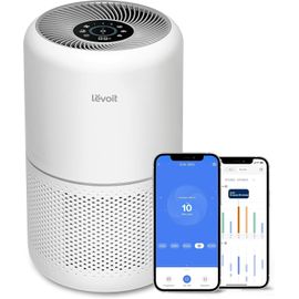 CHECARZHN--NO1-Purificateur D'Air Hepa Intelligent Contre Allergie Pollen & Graminée, Purifier Jusqu'À 50¿, Surveille La Qualité De L'Air, Contrôle Par App Alexa, 22Db Silencieux, Core 300S