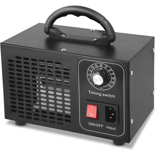 Checarzhn--No1-Générateurs D'ozone, 60 000 Mg/H, Grande Capacité, Purificateur D'air Avec Fonction Minuterie, Éliminateur D'odeurs Industriel, Machine Commerciale O3, Ion Ur D'ozone Pour Chambre, Fer