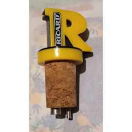 Bouchon De Bouteille De Ricard - Jaune - Vintage