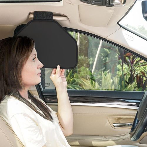 Kal-Pare-Soleil De Fenêtre Latérale Pour Poignées De Toit De Voiture \U2013 Éblouissement Du Soleil Et Blocage De La Chaleur Pour Conducteur Ou Passager, Réduit L'éblouissement Des Fenêtres Latérales