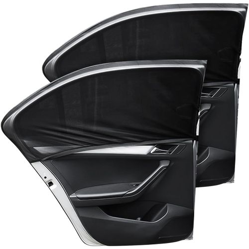 Kal-Pare Soleil Voiture Bébé, Rideau Voiture, Pare-Soleils Pour Vitres Latérales Auto, Uv Protection Anti Moustiquaire Pour Enfants Et Animaux, Universelle Accessoire Voiture(Rear)