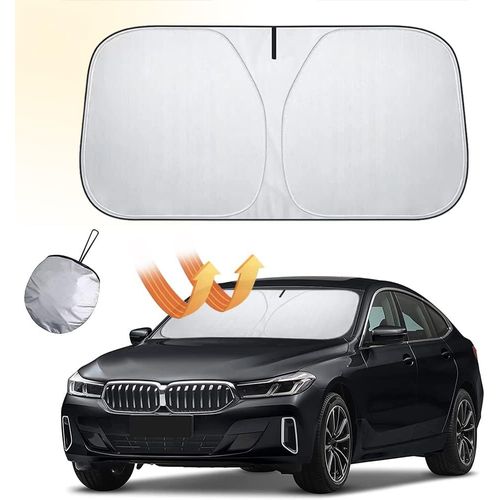 Kalanka-Pare Soleil Pour Voiture Avant Lnterieur,Pare-Soleil Avant Universel Pour Voiture,Pare Soleil Voiture Pare Brise Avant,Pare Soleil Voiture Avant Pliable (140 * 70)