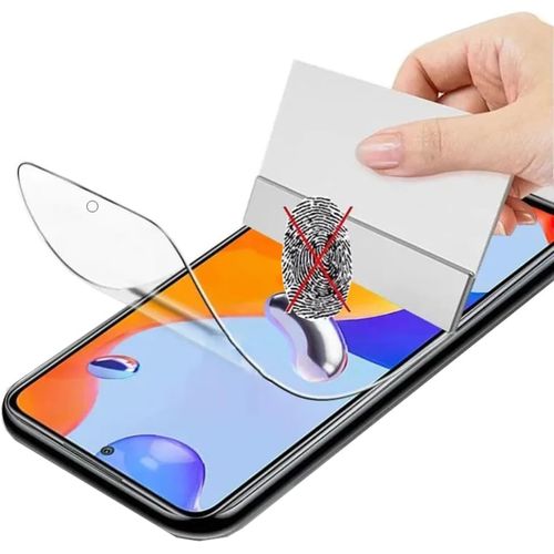 Kal-2pcs Film D'hydrogel Mat Anti-Empreintes Digitales Pour Xiaomi Mi 11 Lite 5g / 4g / Ne 6.55" Anti-Éblouissement Flexible Transparent Haute Sensibilité Tpu Antidéflagrant Film De Protection D'écra