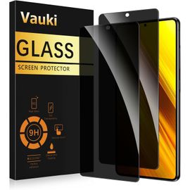Verre Trempé Pour Xiaomi Poco X3 Nfc/X3/X3 Pro Anti Espion 2 Pièces,Anti-Espion Film Protection D'écran,Dureté 9h,Anti-Rayures,Anti-Spy Privacy Protecteur Vitre Pour Xiaomi Poco X3 Nfc/X3/X3 Pro