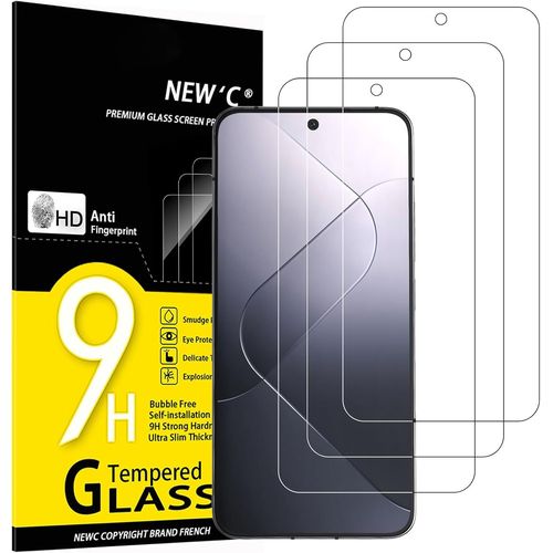 Kalanka-Lot De 3, Verre Trempé Pour Xiaomi 14, Film Protection Écran Sans Bulles D'air Ultra Résistant (0,33mm Hd Ultra Transparent) Dureté 9h Glass