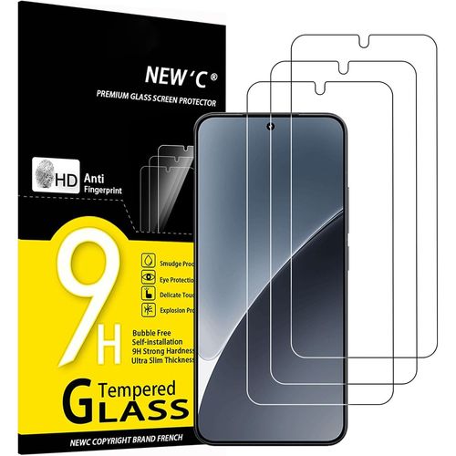 Lot De 3, Verre Trempé Pour Xiaomi 15, Film En Protection Écran Efficace Contre Les Rayures - Sans Bulles - Ultra Résistant (0,33mm Hd Ultra Transparent) Dureté 9h Glass