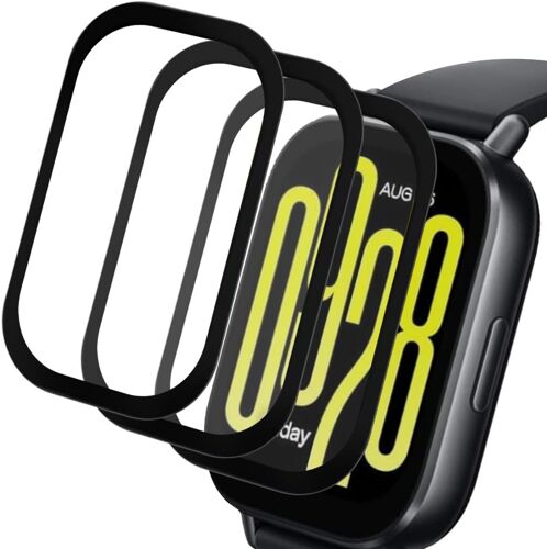 Protection ¿¿cran pour Xiaomi Redmi Watch 5 Active, Xiaomi Redmi Watch 5 Active Non Verre Tremp¿¿ Protection Flexible 3 Pi¿¿ces, Incurv¿¿ Bords Compl¿¿te Couverture HD Protection Film