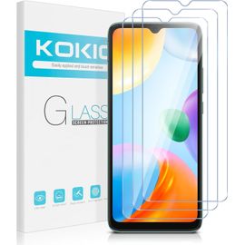 Kal-3 Pièces Verre Trempé Pour Xiaomi Redmi 10c/ Xiaomi Poco C40-6.71"", Film Protection Écran Pour Redmi 10c, 0,33mm Hd Ultra Transparent,Dureté 9h Glass,Anti Rayures,Sans Bulles D'air