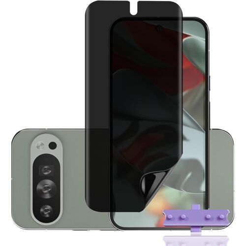 Protection D'Écran Anti-Espion Compatible Avec Google Pixel 9 Pro Film Tpu Flexible [Pas Verre Trempé],Anti-Rayures Anti-Spy Protège Écran Privacy Pour Pixel 9 Pro[LOT6191868]