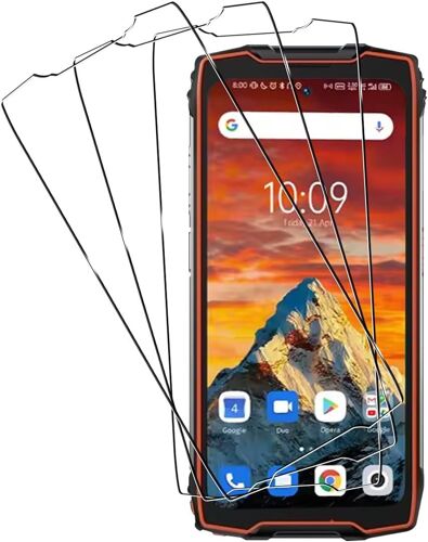 Verre Trempé Compatible Avec Blackview 16 Pro Protection Écran 3 Pièces Et 2 Pièces Caméra Arrière Protecteur, Anti Rayures Hd Protecteur D'Écran Pour Color 8