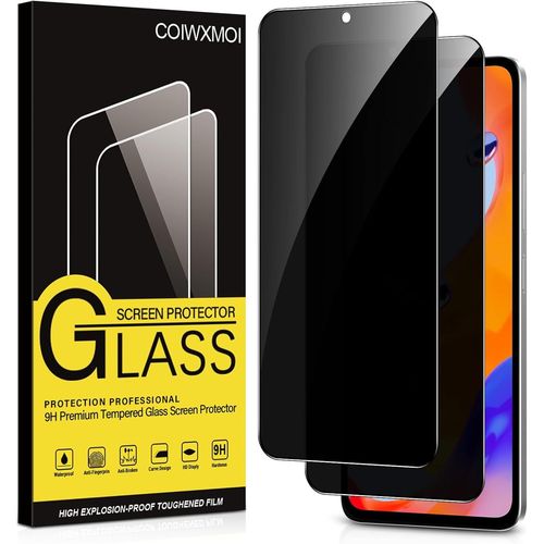 Verre Trempé Pour Xiaomi Redmi Note 11 Pro Anti Espion Vitre Protection Ecran Anti-Espion Film Protecteur Écran Dureté 9h Anti-Rayures Haute Définition Sans Bulles Anti-Spy Confidentialité