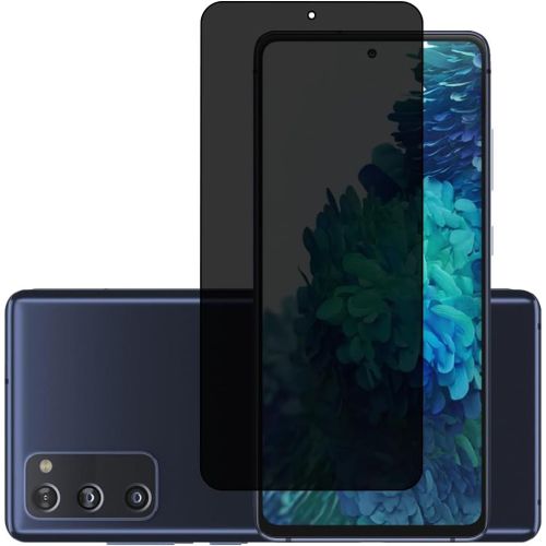 Kal-Lot De 1 Verre Trempé Pour Samsung Galaxy S20 Fe Anti-Espion Film De Protection D'écran,Dureté 9h, Anti-Rayures,Sans Bulles,Anti-Spy Privacy Protecteur Vitre Compatible Avec Samsung S20 Fe