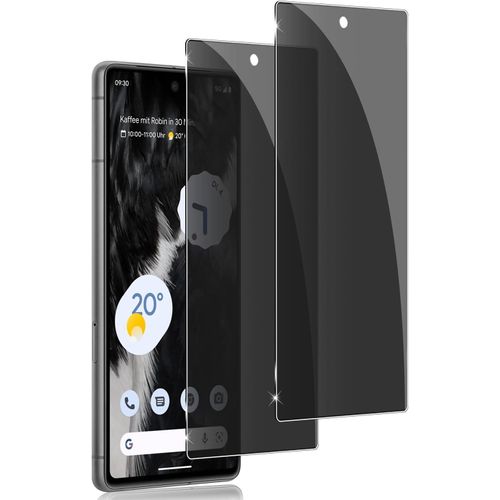 CAUC-pour Google Pixel 7 Anti-Espion Verre Trempé 2 Pièces, 9H Dureté Privacy Verre Trempé Membrane Anti-Spy Protection D'écran Anti-Peeping Anti Rayures Film Protection