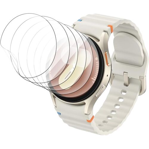Kal-Film Hydrogel Pour Samsung Galaxy Watch 7/6/5/4 44mm, 6 Pièces Films De Protection D'écran Tpu Transparent Hd Souple En Tpu Film De Protection D'écran Anti-Traces De Doigts