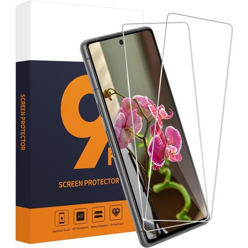 2 Pièces Verre Trempé Pour Google Pixel 7a 5g, Sans Bulles, Couverture 2.5d, Dureté 9h Protection Écran, Sensible Au Toucher, 0.33mm Haute Définition Transparent Pixel 7a Vitre Protection