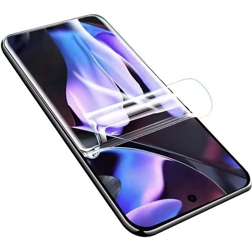 [2 pièces Transparent Protection Ecran pour iPhone 13/ iPhone 13 Pro/iPhone 14 / iPhone 16e, HD Hydrogel TPU Souple Film Protecteur [Anti Rayures][Anti-huile][Pas Facile à Casser]