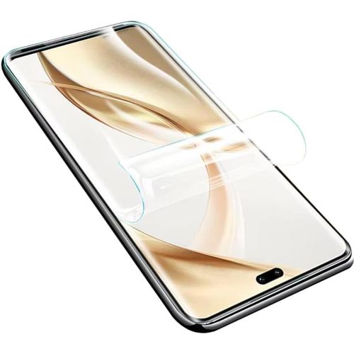 [2 pièces Transparent Protection Ecran pour iPhone 13/ iPhone 13 Pro/iPhone 14 / iPhone 16e, HD Hydrogel TPU Souple Film Protecteur [Anti Rayures][Anti-huile][Pas Facile à Casser]