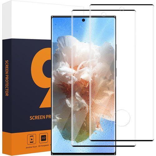 Kal-2 Pièces Verre Trempé Pour Samsung Galaxy S22 Ultra 5g, 9h Dureté Anti-Rayures Hd Vitre Protection, 3d Anti-Salissures Protection Écran Pour S22 Ultra 5g