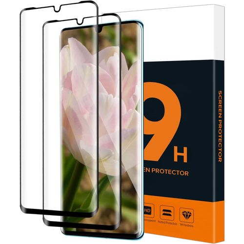 KAL-Verre Trempé Pour Huawei P30 Pro, 3D Plein Écran, Dureté 9H, Anti-Huile, Sans Bulles Vitre Protection, Haute Sensibilité, 0.33Mm Ultra Hd Claire Huawei P30 Pro Protection Écran-Pièces