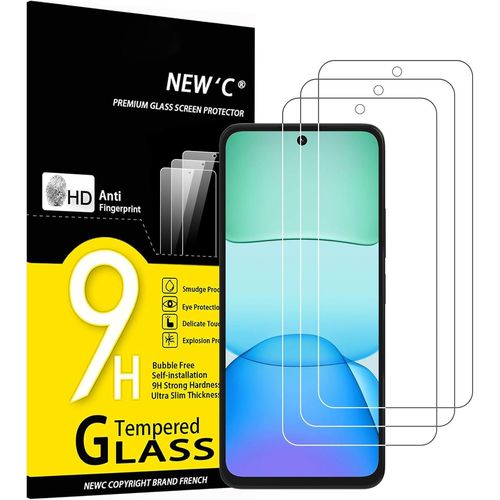 Kal-Lot De 3, Verre Trempé Pour Xiaomi Redmi 13 4g/5g, (Non Compatible Xiaomi Redmi Note 13) Protection Efficace Contre Les Rayures -Sans Bulles -Ultra Résistantdureté 9h Glass