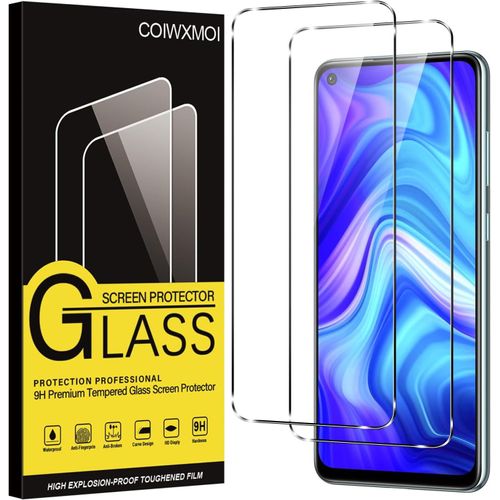 Kal-Verre Trempé Pour Xiaomi Redmi Note 9 [2 Pièces], Film Vitre De Protection Écran Dureté 9h Anti Rayures Avec Haute Transparent Sans Bulless Hd Haute Protecteur D'écran Pour Redmi Note 9