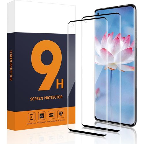 KAL-Pièces Verre Trempé Pour Oneplus 10 Pro, 3D Couverture Complète Ultra Résistant Vitre Protection Pour Oneplus 10 Pro Film Trempé, Sans Bulles Haute Sensibilité Protection Écran