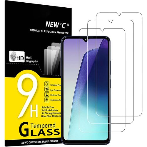 Lot De 3, Verre Trempé Pour Xiaomi Redmi 14c, Redmi 14r, Redmi A5 4g, Redmi A3 Pro, Film En Protection Écran Efficace Contre Les Rayures - Sans Bulles - Ultra Résistant - Dureté 9h Glass